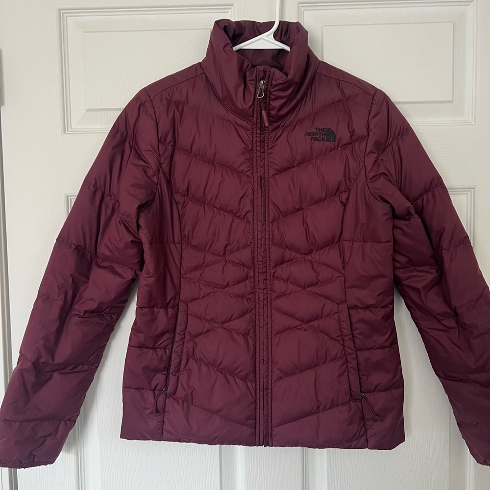 ❤️ The North Face Puffer Jacket – Burgundy